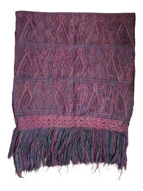 Vintage Guatemalan Mayan Rebozo (Shawl)